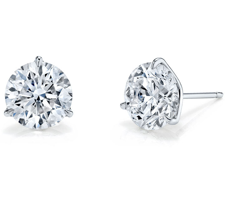 Signature Round Diamond Studs