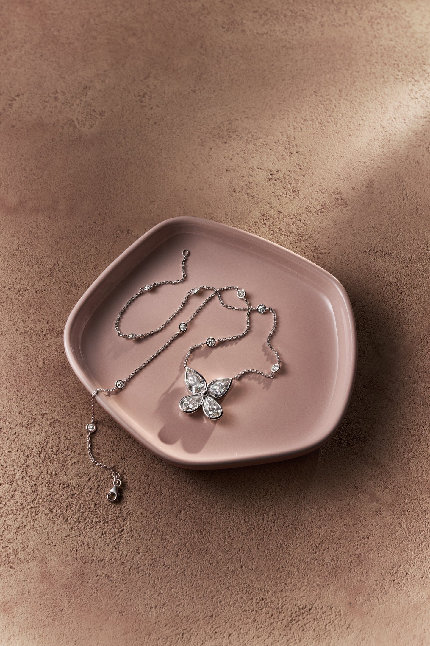 Butterfly Diamond Pendant