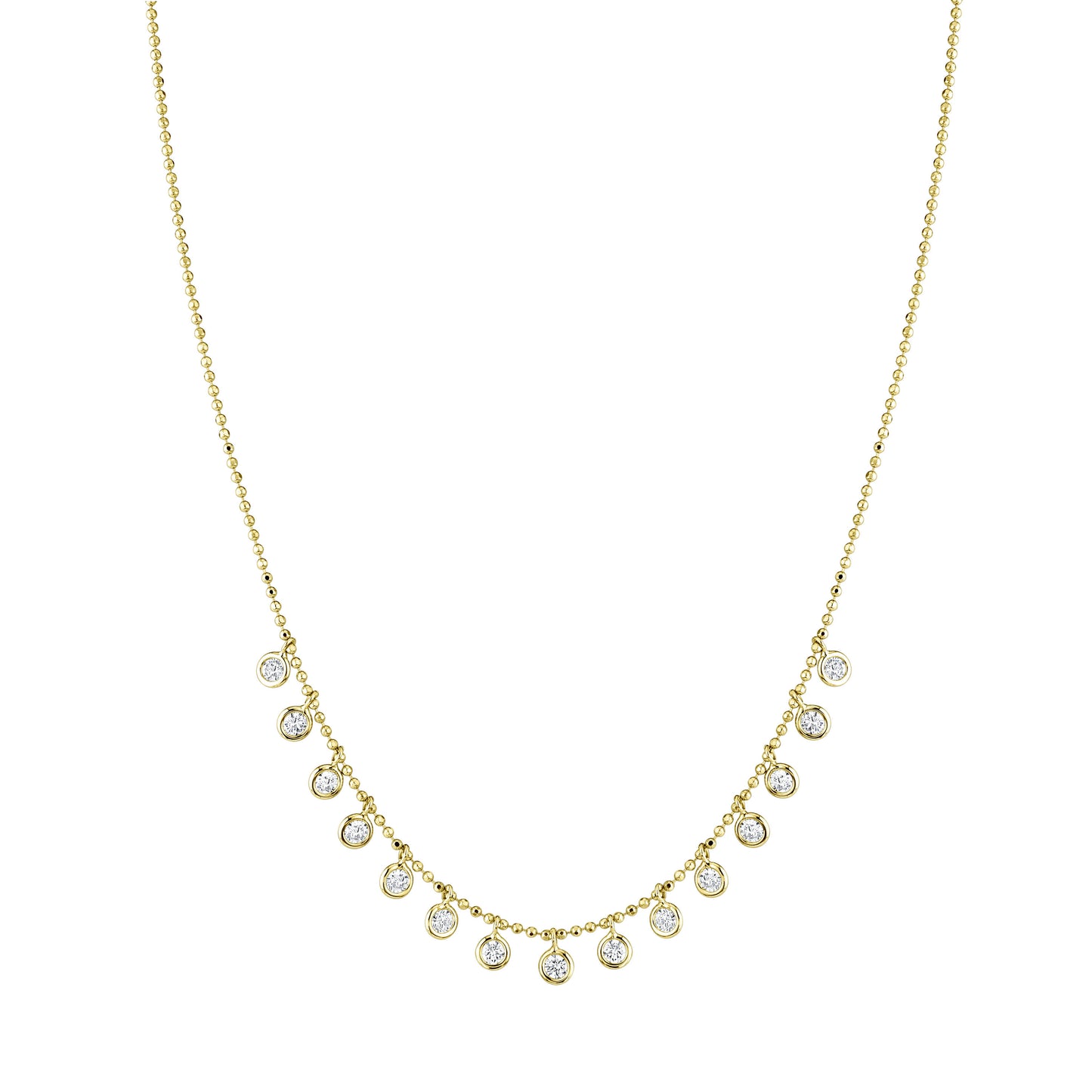 Dangle Diamond Necklace