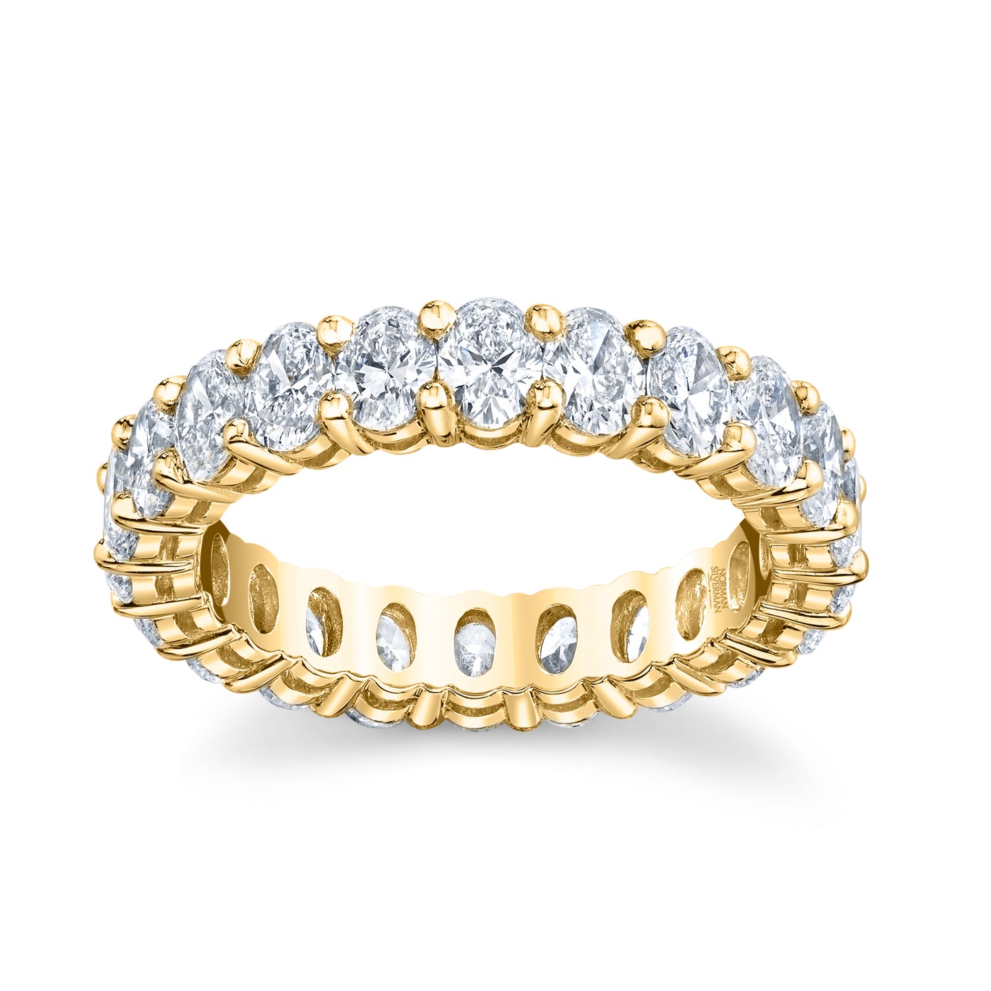 Classic Oval Eternity Band