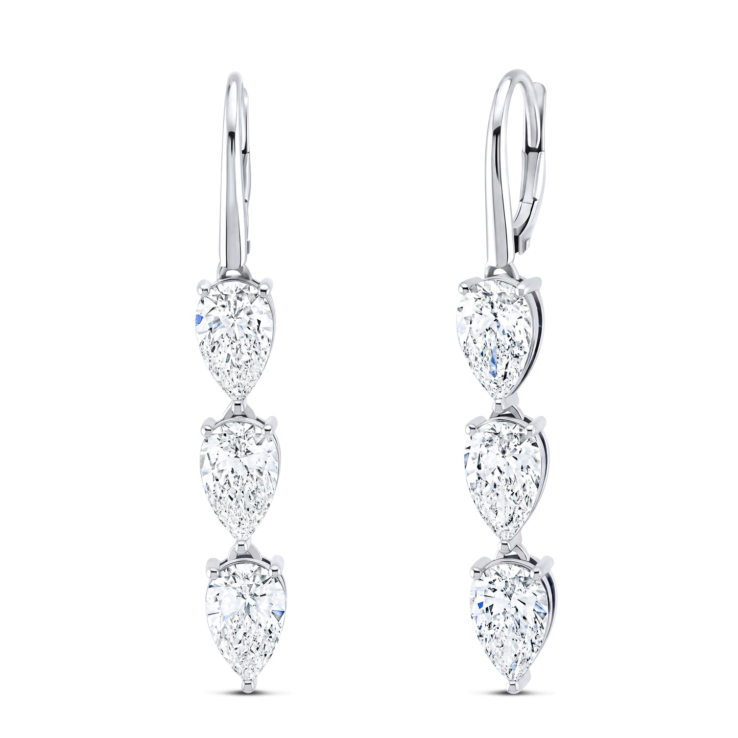 F23801 - triple drop earring