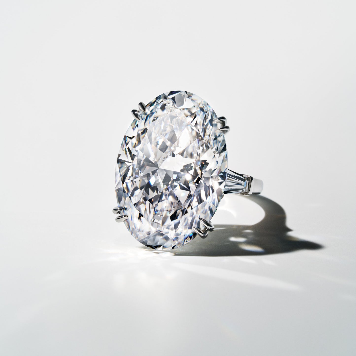 Oval Three Stone 22.54ct