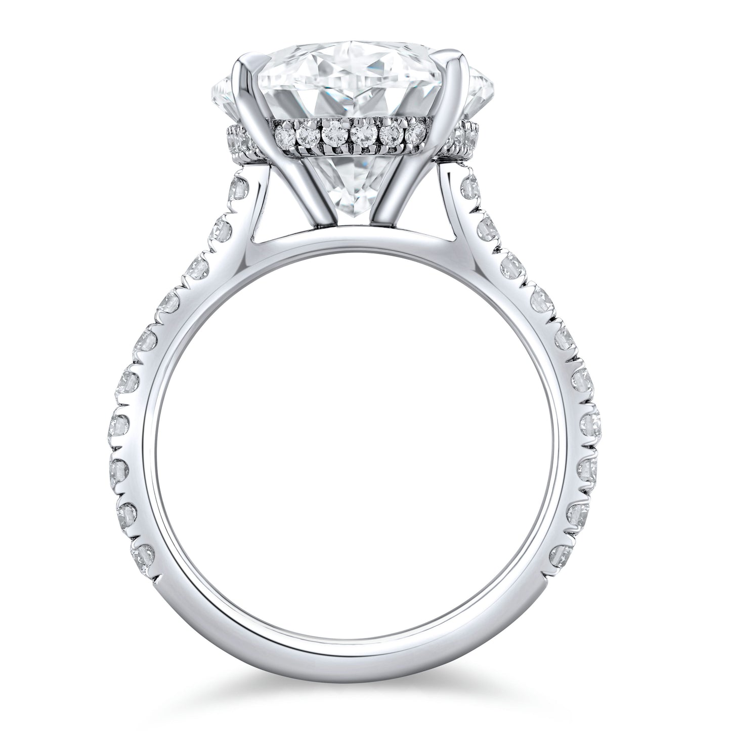 Oval Cut Diamond Ring