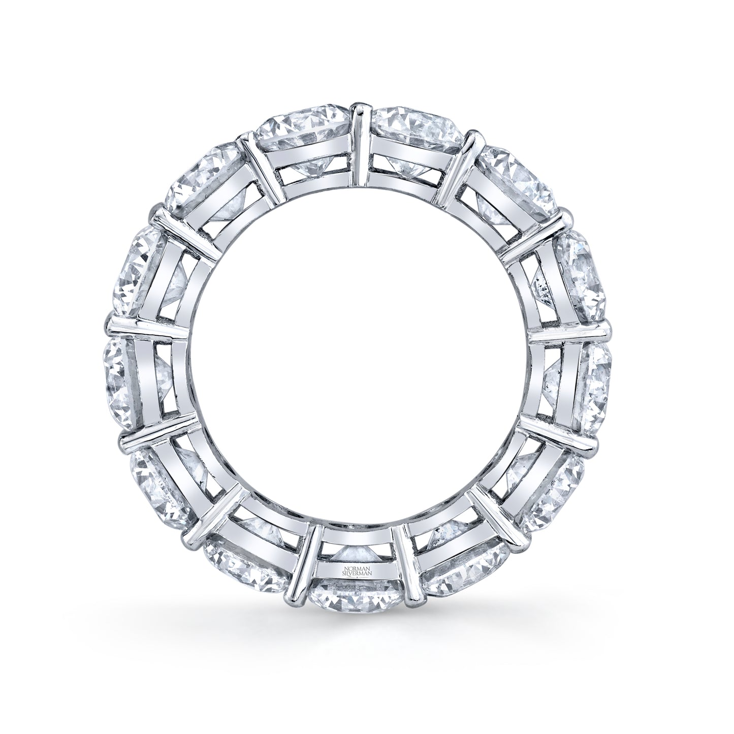 Round Diamond Eternity Band