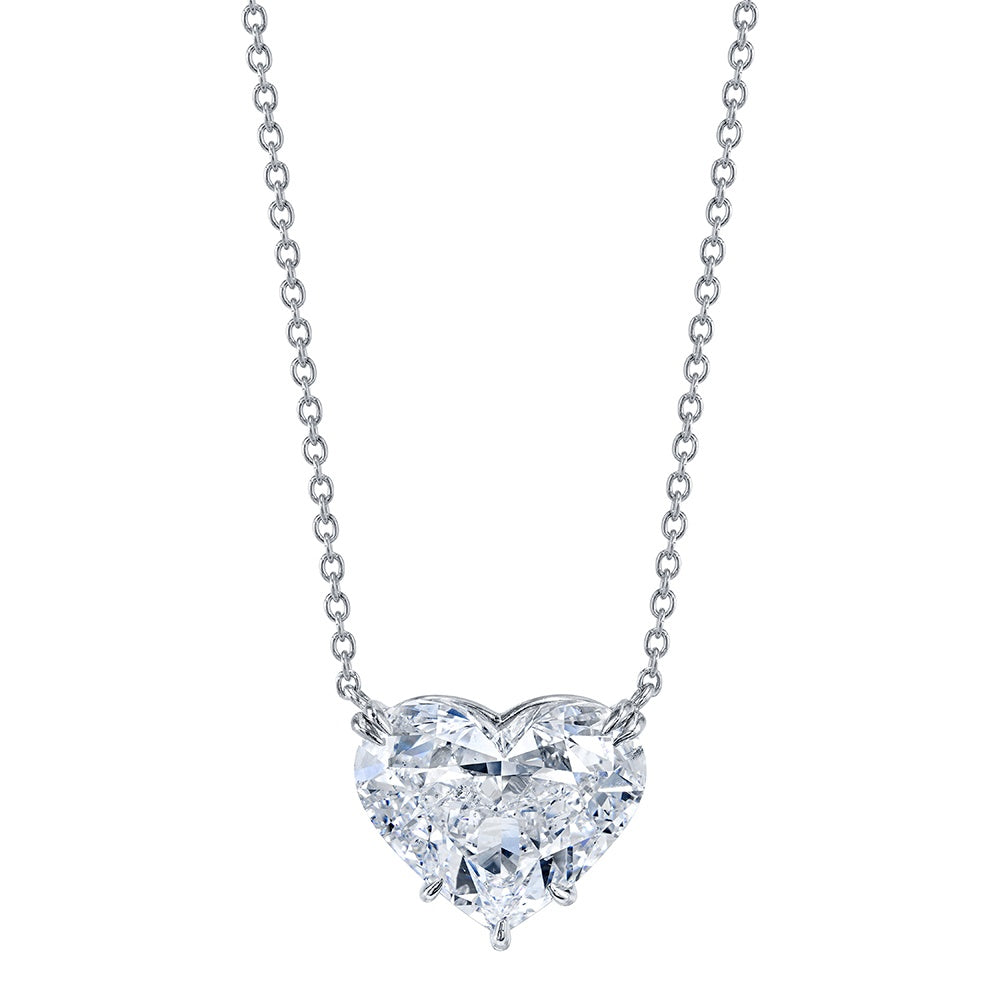 Heart Shape Diamond Pendant