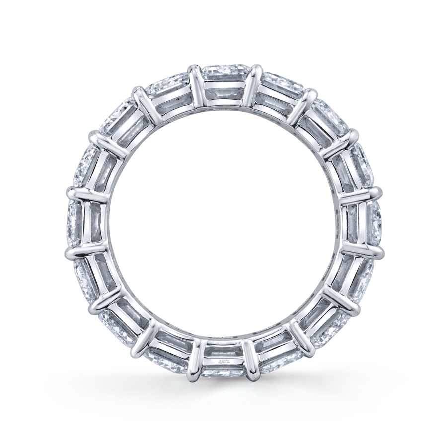 Emerald Cut Diamond Eternity Band