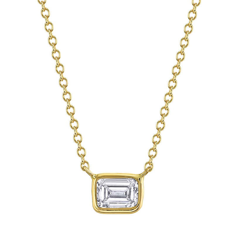 Petite Bezel Diamond Charm
