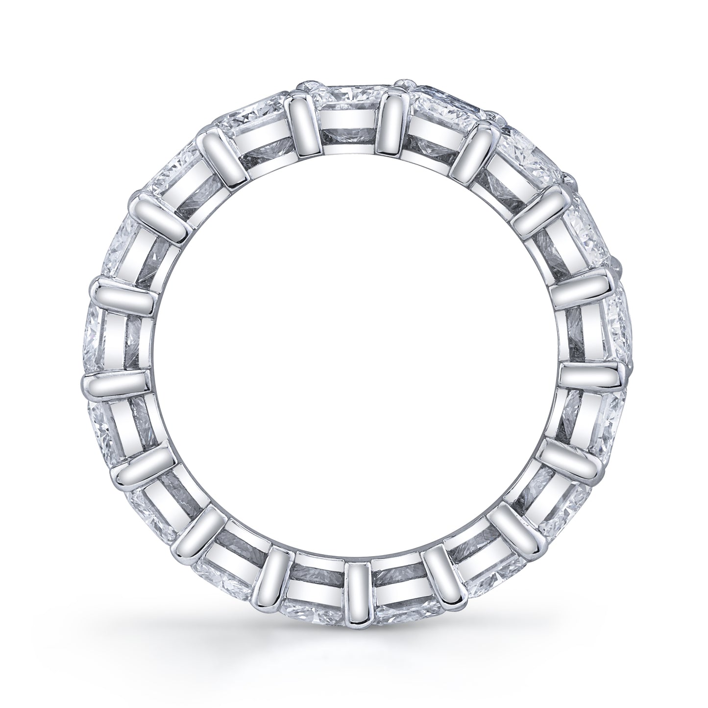 9 Carat Platinum Eternity Band