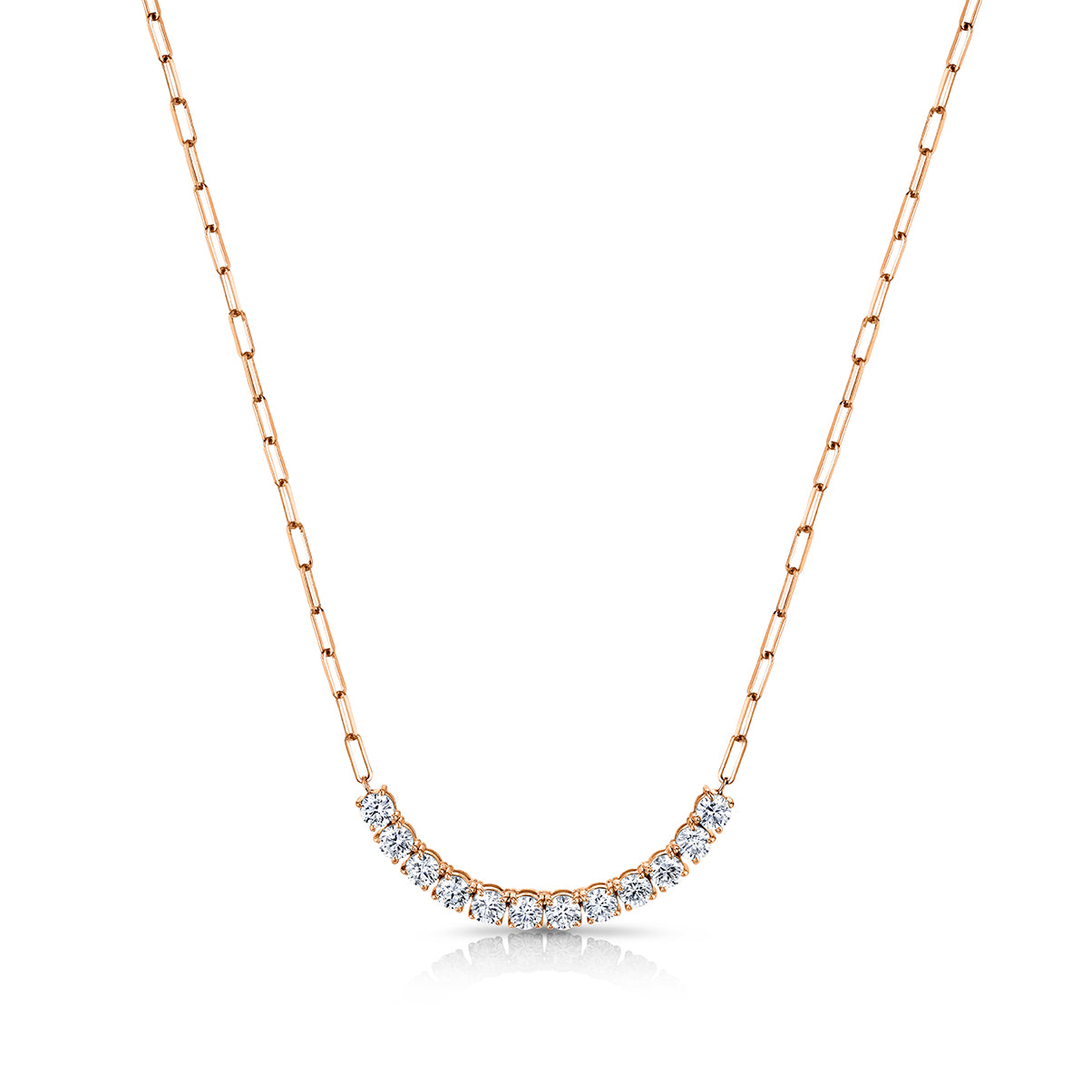Floating Diamond Necklace