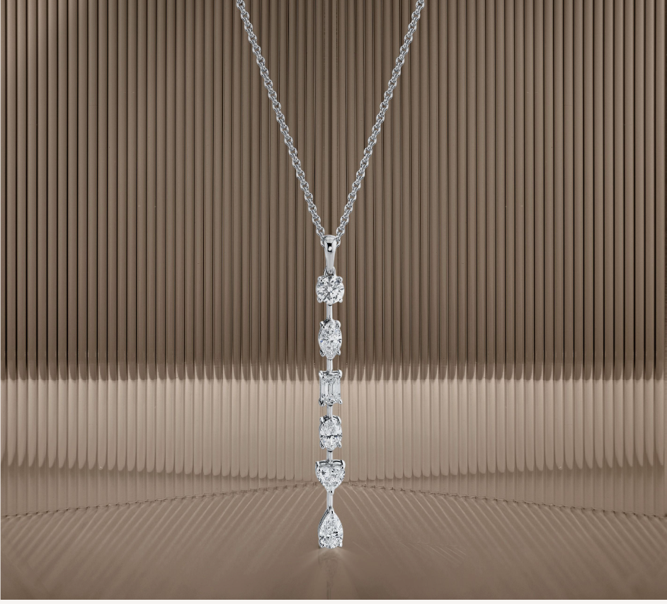 Fancy Shape Diamonds Pendant
