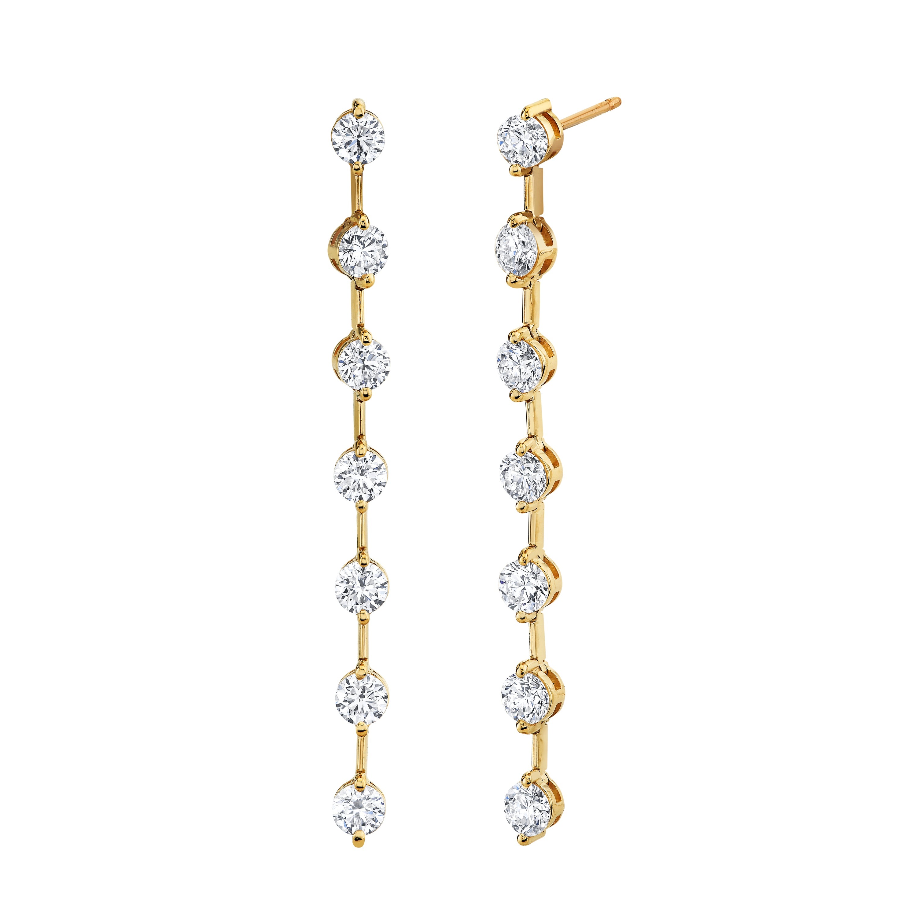 Line Drop Earrings – Norman Silverman