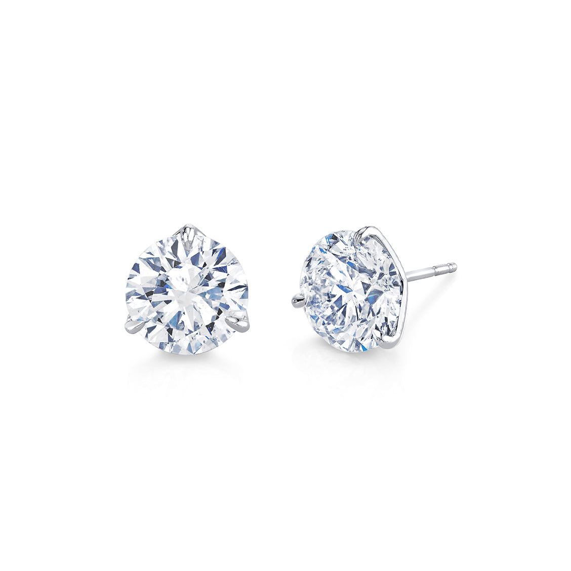 Signature Round Diamond Studs