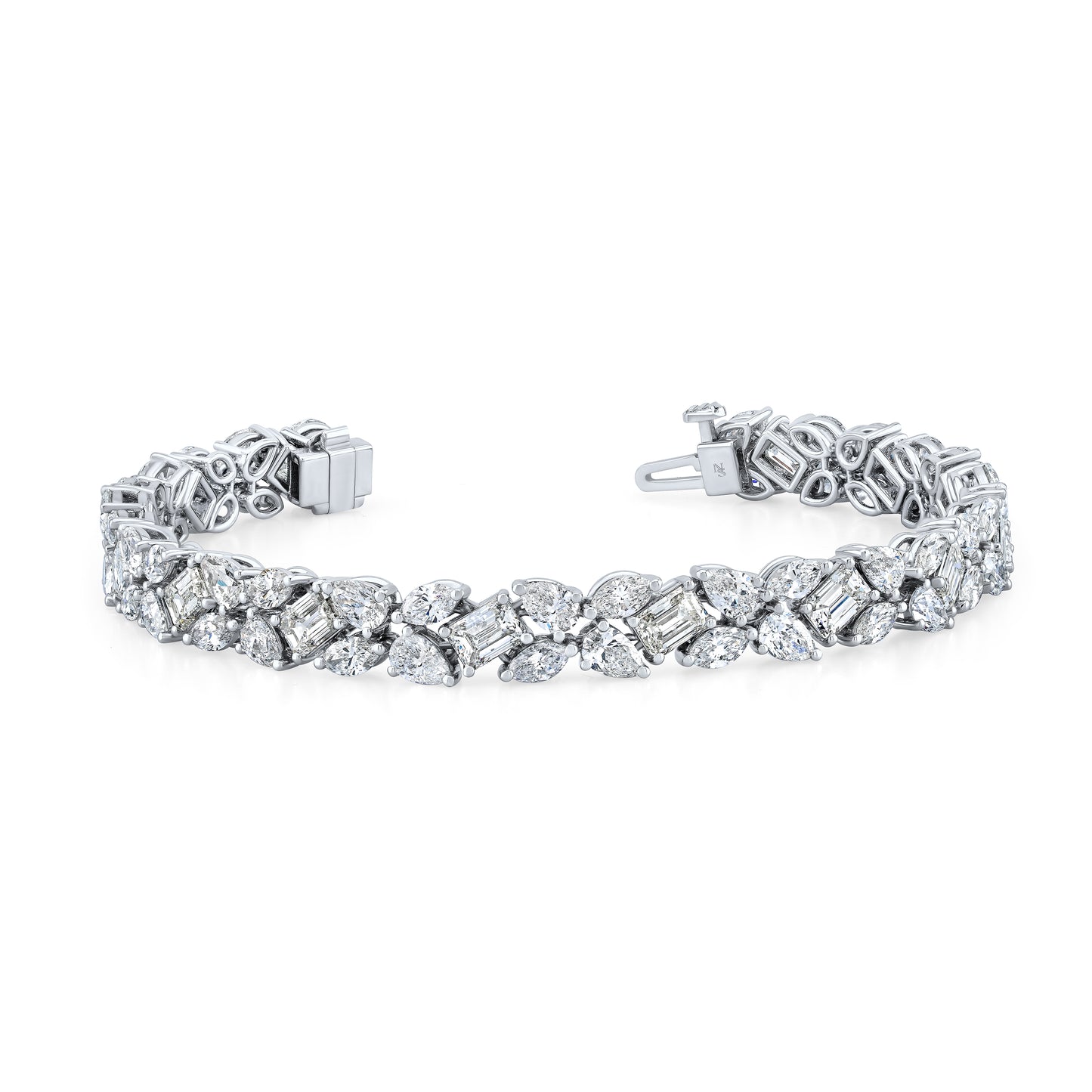Fancy Shape Diamond Bracelet