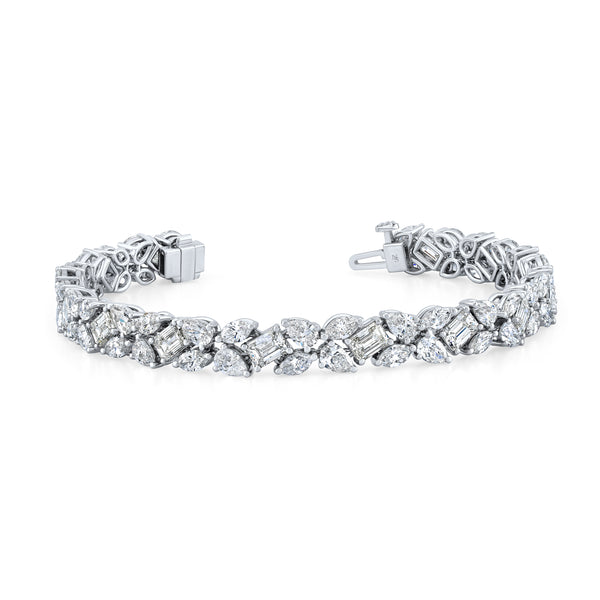 Fancy Shape Diamond Bracelet