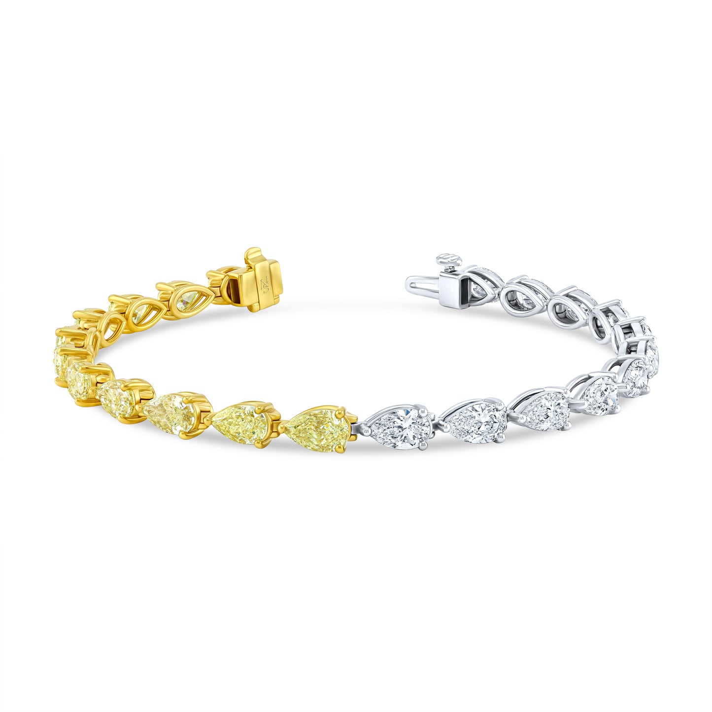 Pear Diamond Bracelet