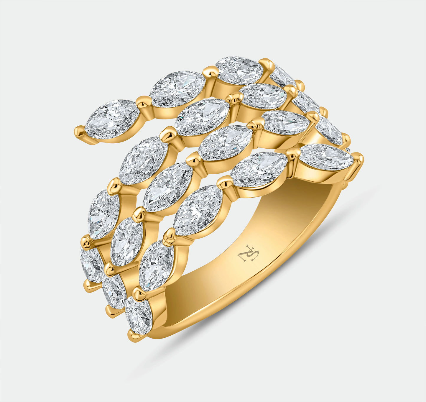 Marquise Diamond Fashion Ring