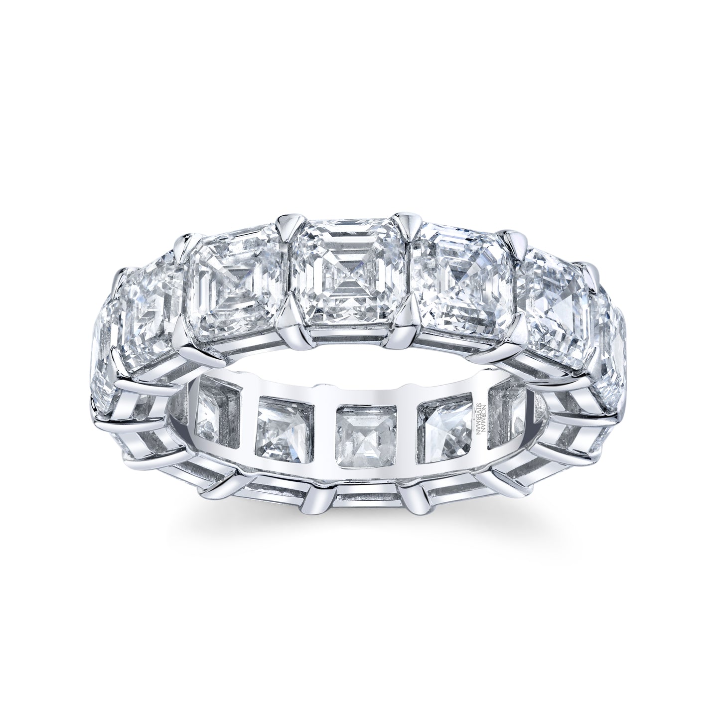 Eternity Asscher .70CT F/VS