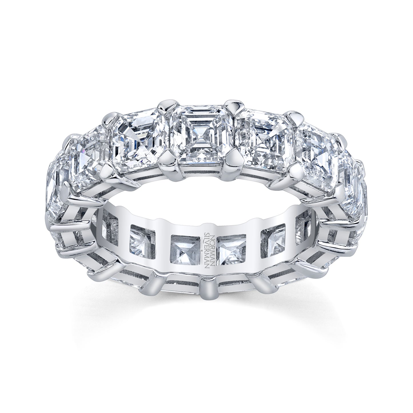 Eternity Asscher .60CT G,H/VS