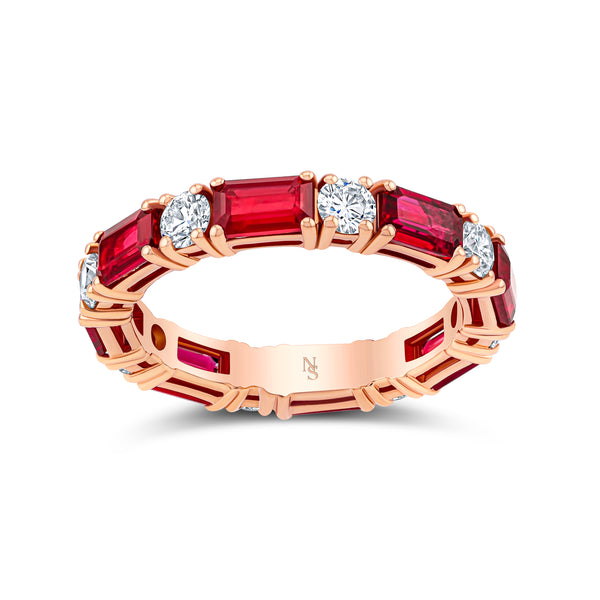 Ruby and Diamond Band