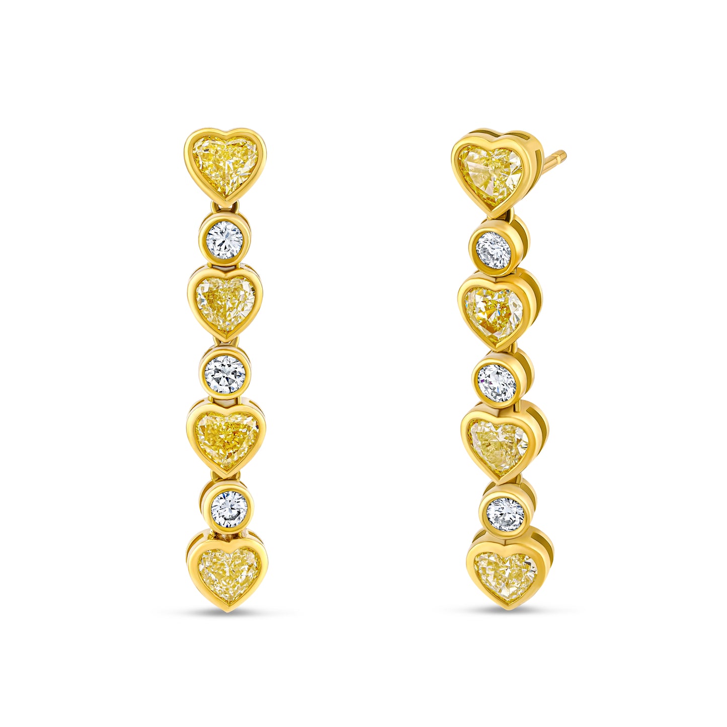 Heart Dangle Earrings