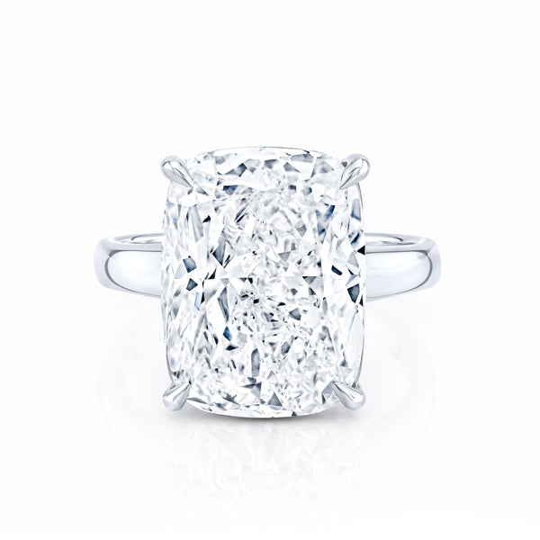 Cushion Diamond Solitaire Ring