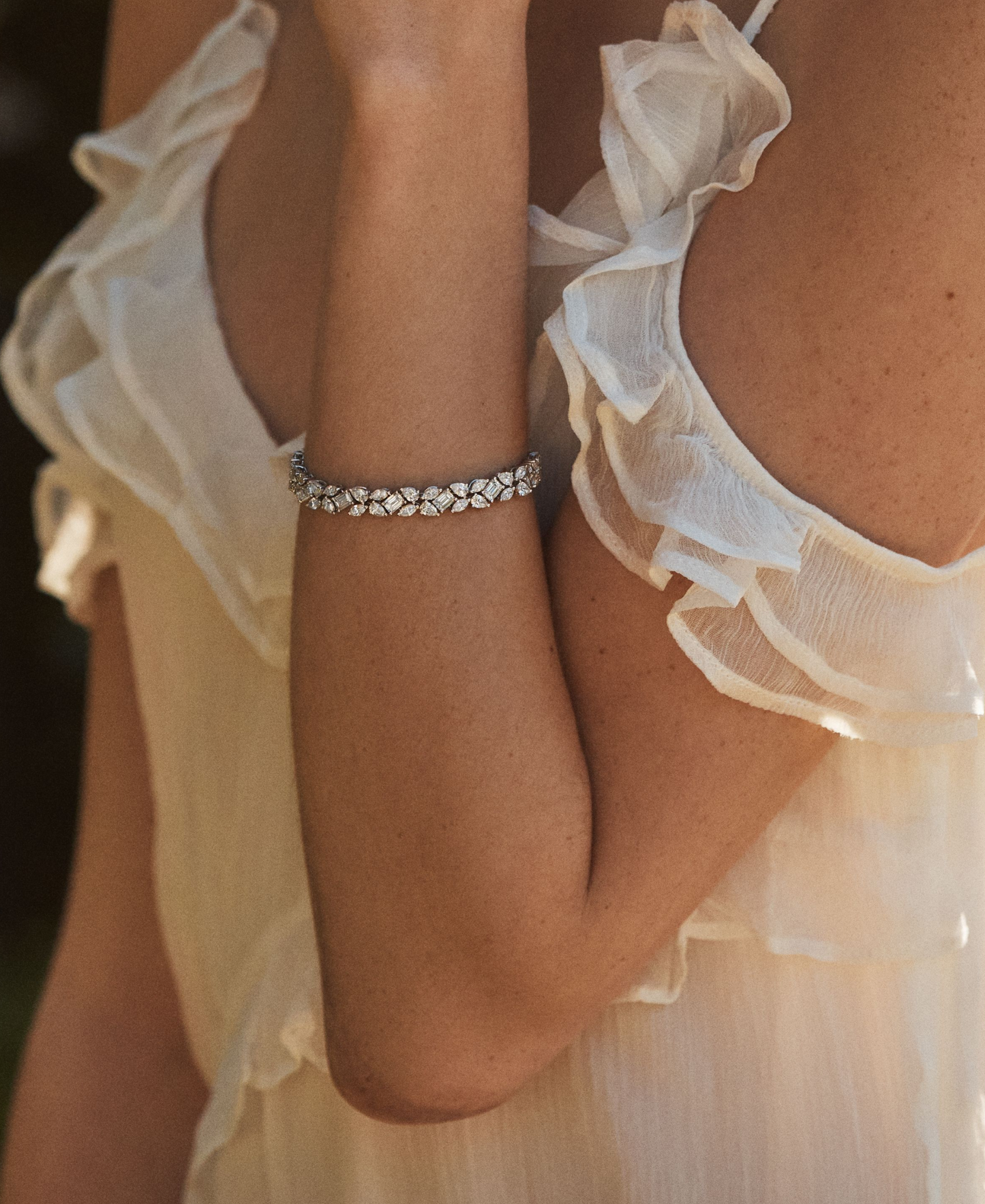 Fancy Shape Diamond Bracelet