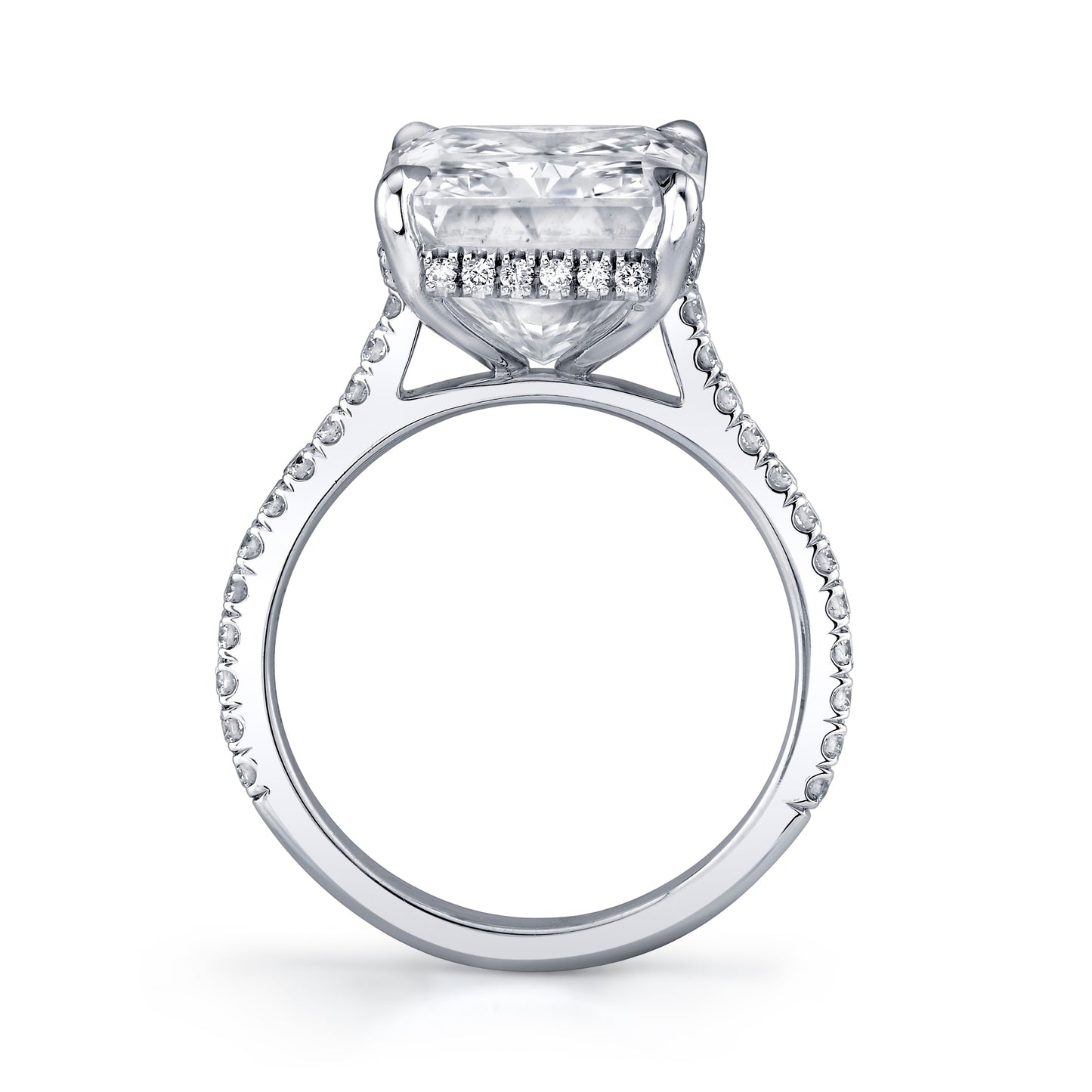 8.42 carat Radiant Cut Diamond Ring