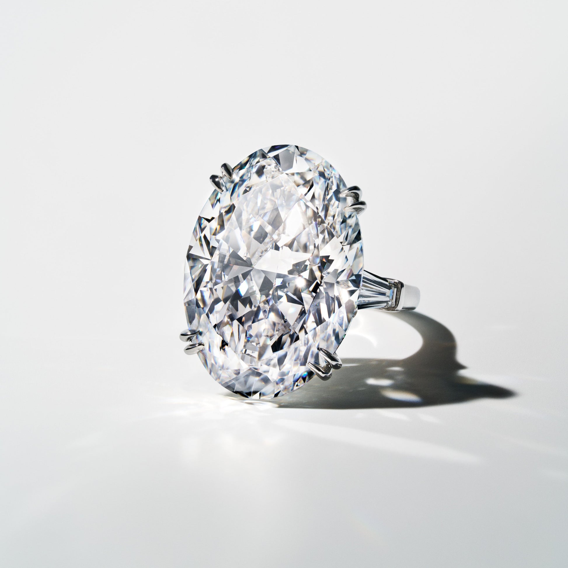 Oval Three Stone 22.54ct