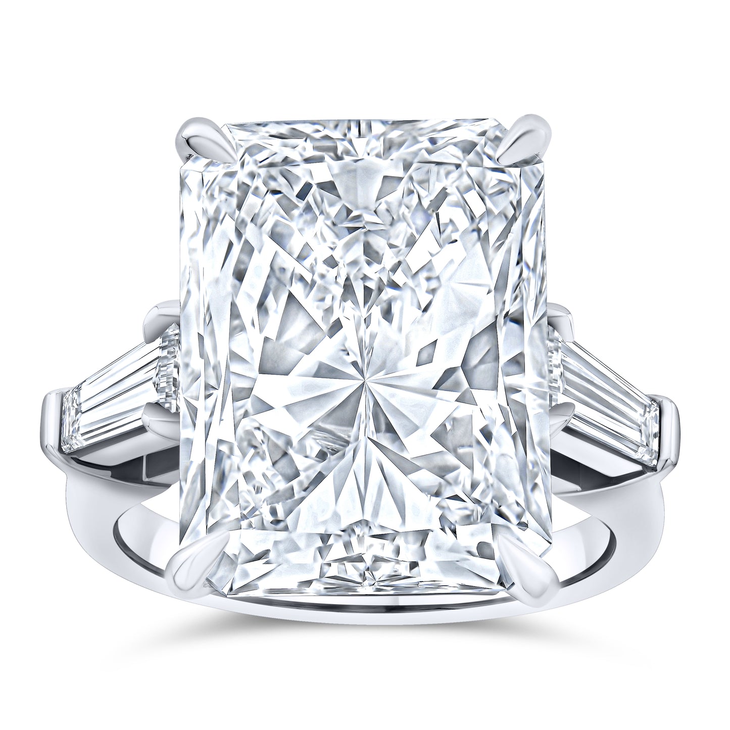 12.02 Carat Radiant Ring