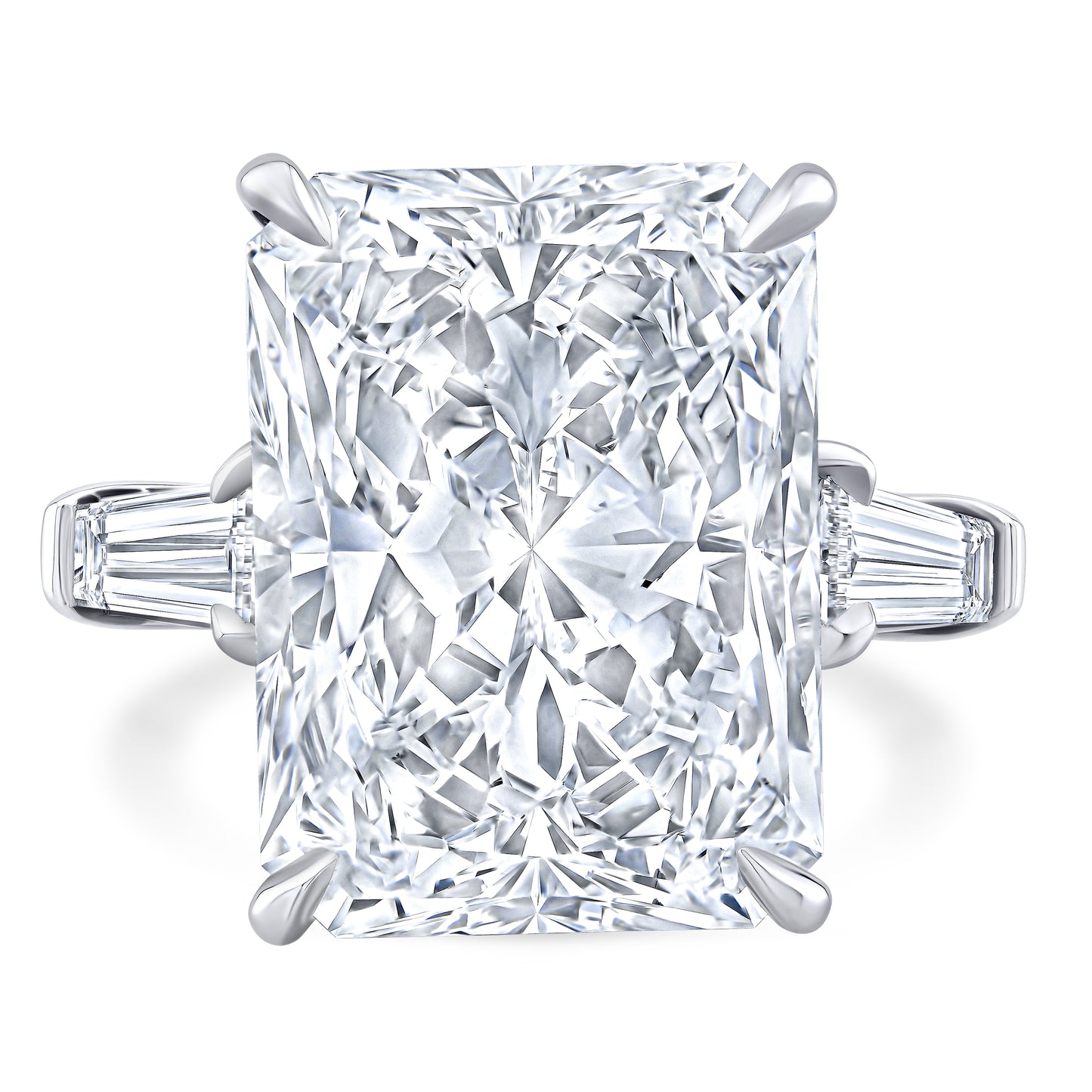 12.02 Carat Radiant Ring