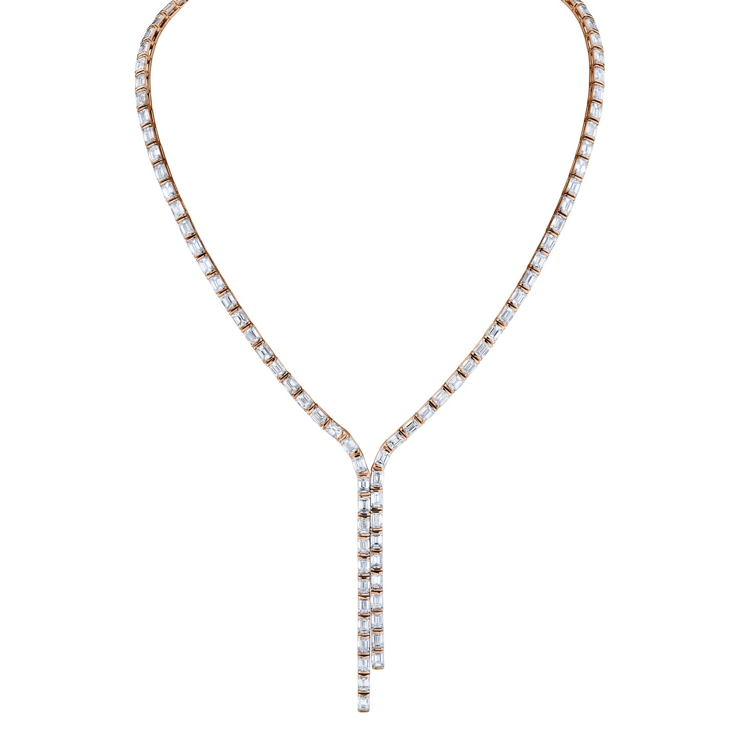 26.27 Diamond Lariat Necklace