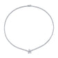 Flower Diamond Necklace