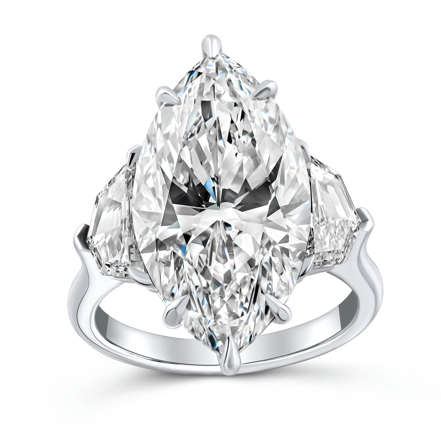 Three-Stone Diamond Rings