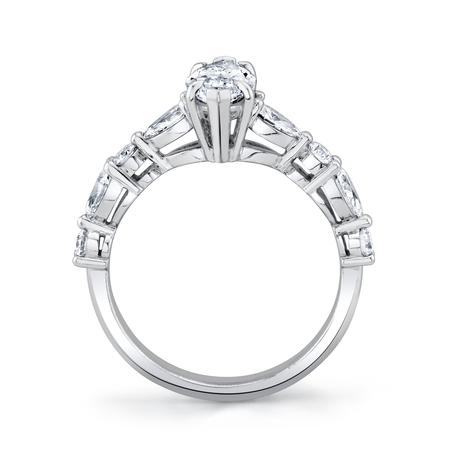 Marquise Cut Diamond Engagement Ring