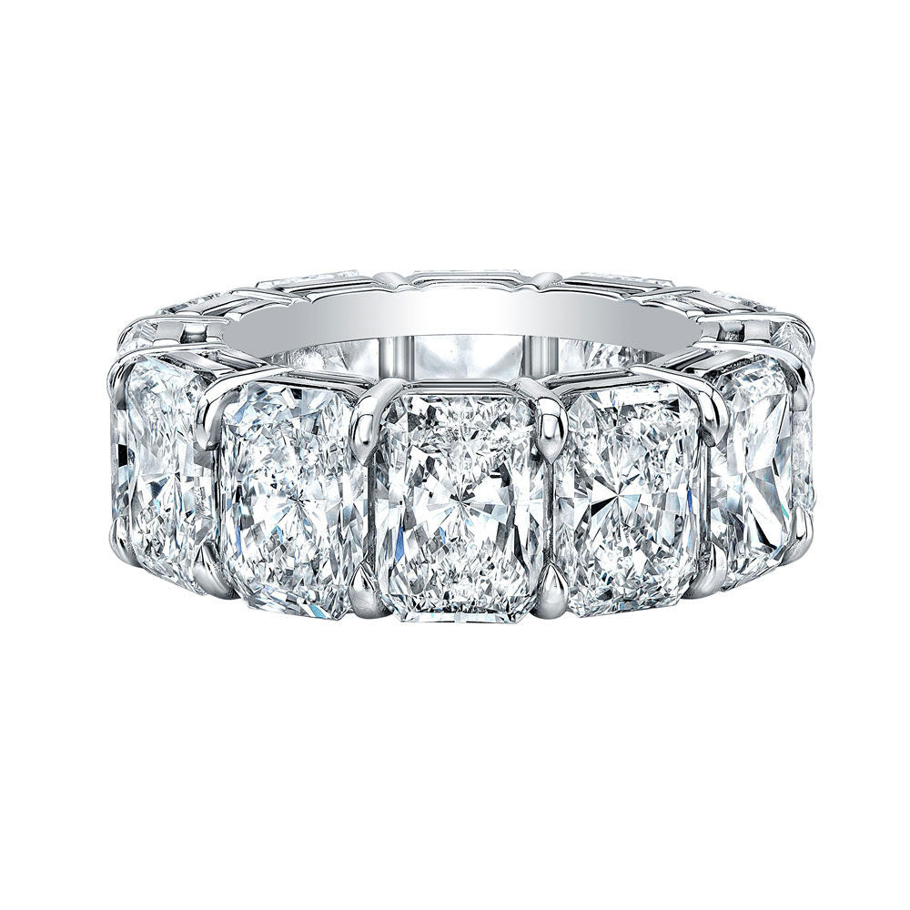 Radiant Cut Diamonds Eternity Band