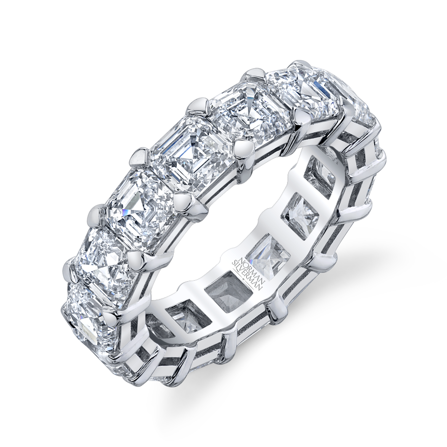 Eternity Asscher .60CT G,H/VS