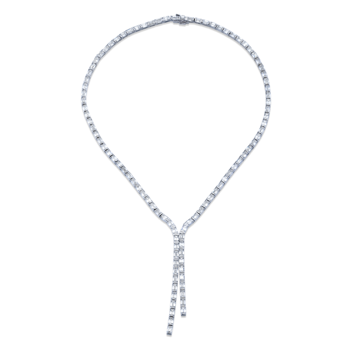 26.27 Diamond Lariat Necklace