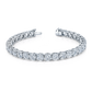 Norman Silverman Signature Tennis Bracelet in White Gold