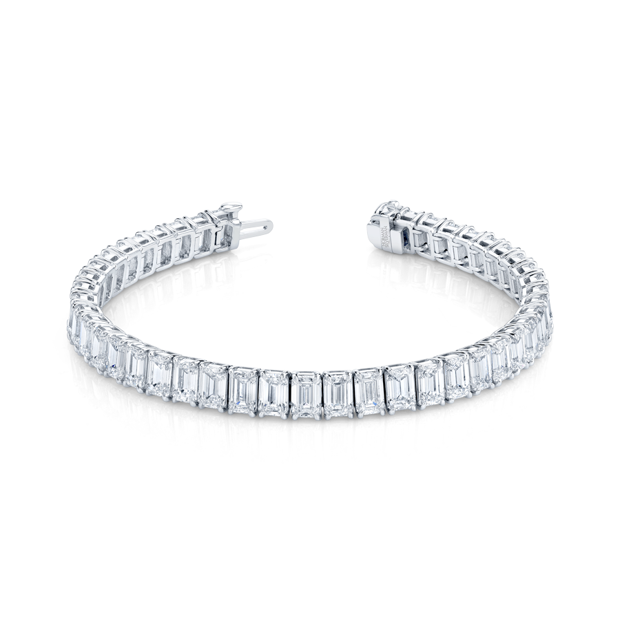 Norman Silverman Los Angeles | 22.56 Ct Platinum Diamond Bracelet