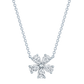 Petite Pear Shape Floret Pendant