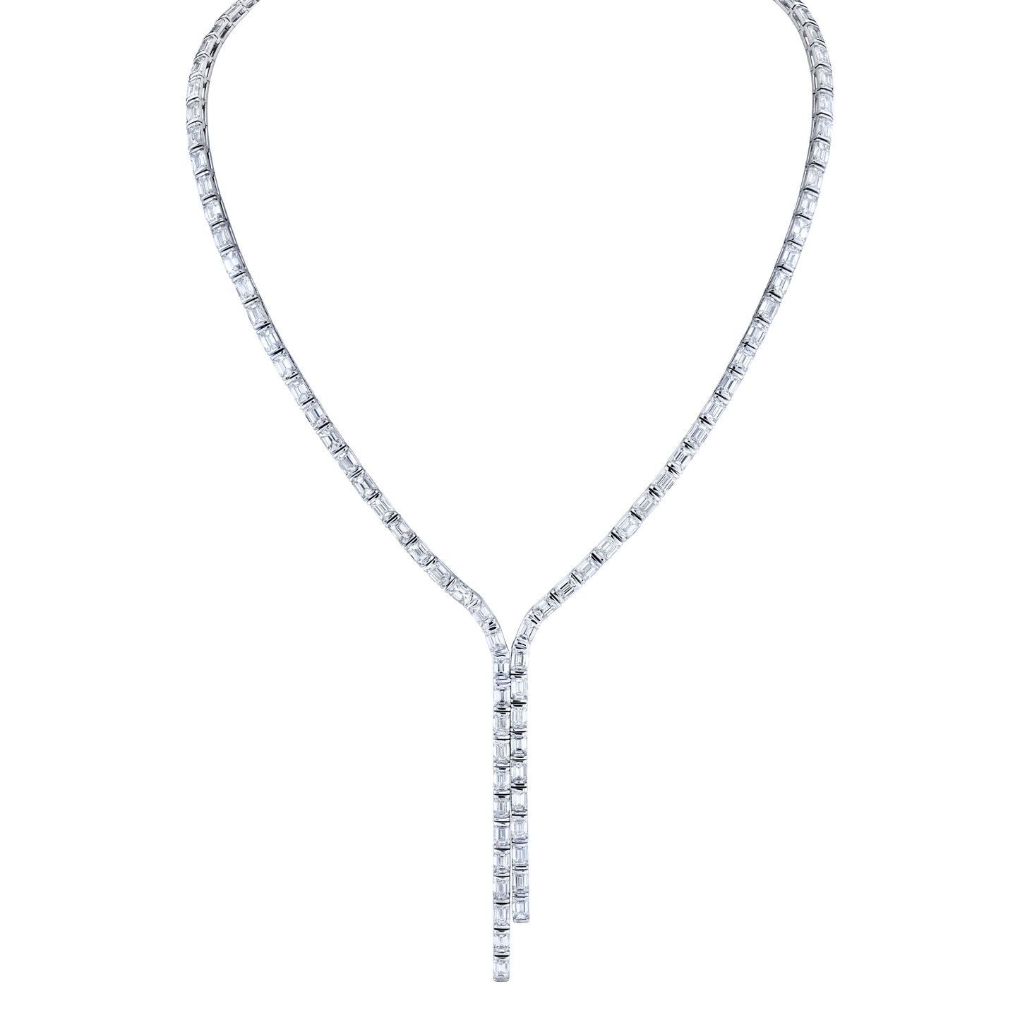 26.27 Diamond Lariat Necklace