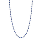 Alternating Diamond and Blue Sapphire Necklace