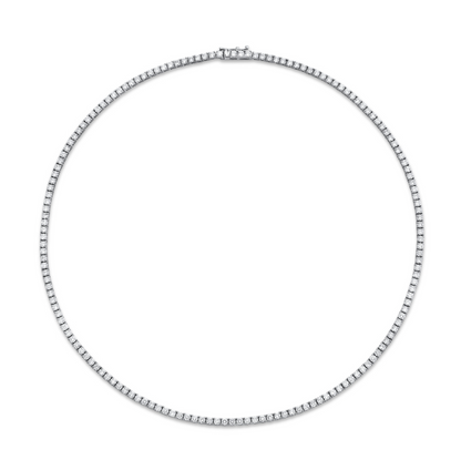 6.94 Carat Diamond Necklace
