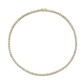 16.26 Carat 18k White Gold Diamond Necklace