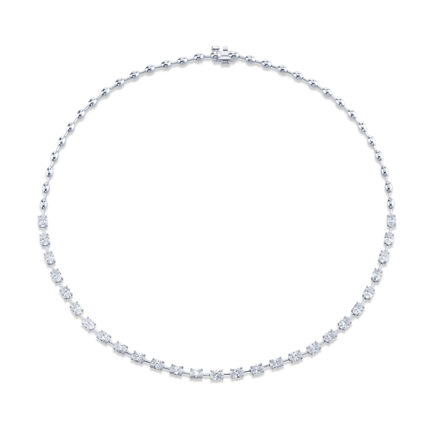 Candere Floating Hearts White Gold Necklace - CANDERE Floating Hearts White  Sone Ka Haar Price Starting From Rs 26,281 | Find Verified Sellers at  Justdial