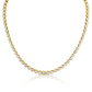 Oval Cut Diamond Necklace