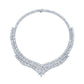Marquise and Pear Shape Diamonds Necklace