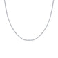 Straight Line Necklace with Marquise-cut Center Stone