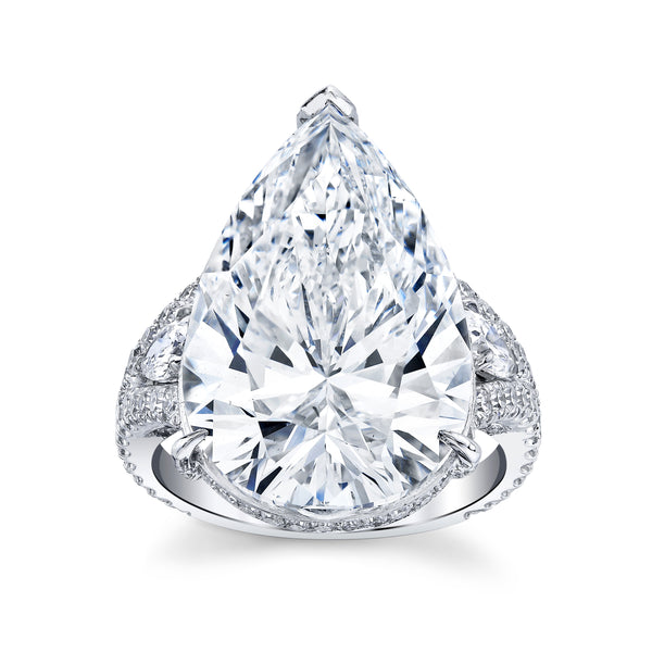 Pear Diamond Ring